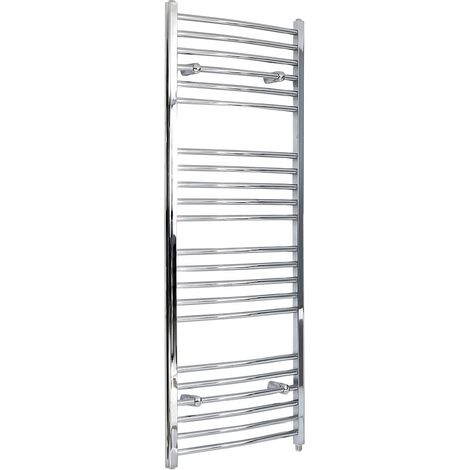 Hudson Reed Kent - Sèche-Serviettes Design Électrique Moderne Incurvé - Chromé  - 160 cm x 59.8 cm