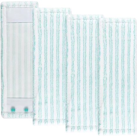 Lot de 4 chiffons de nettoyage – Compatibles avec certains modèles – Microfibre – Tous sols (1/5)