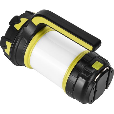 Lampe LED rechargeable USB pour camping, torche multifonction portable d'urgence avec batterie intégrée (modèle HC-261) (1/5)