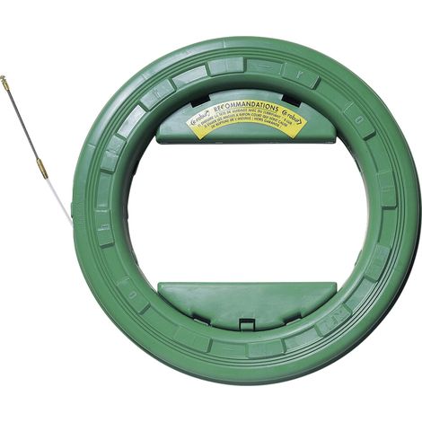aiguille tire fil - en nylon - diamètre 4 mm - longueur 30 mètres - agi robur 397011