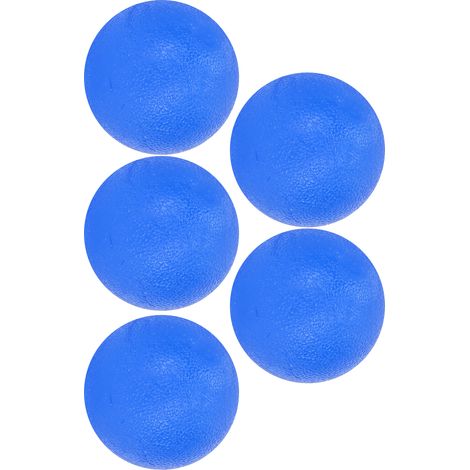 Balle de rééducation à cinq doigts pour renforcer la force du poignet et de la main (balle bleue 30 degrés). (1/5)