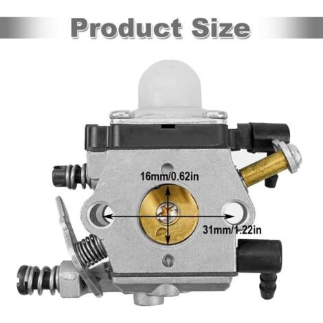 NALOOKAMIC WT-253-1 Carburateur pour Stihl BG72 BG75 HS80 FS80 FS85 BG4227 Souffleuses à Feuilles Remplace WT253 42271200600 (1/4)