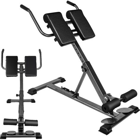 Banc de fitness, tissu imperméable, 6 niveaux de hauteur réglables, 3 angles d'inclinaison, supporte plusieurs exercices, construction durable (1/5)