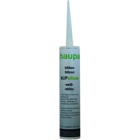 Haupa WEISS HUPSILICON KARTU. 310 ML (170202 PROFI SILIKON)