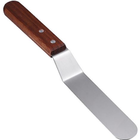 Spatule à gâteau au beurre de 15 cm, spatule à crème, étaleur de glaçage, emporte-pièce pour fondant-6 (1/4)