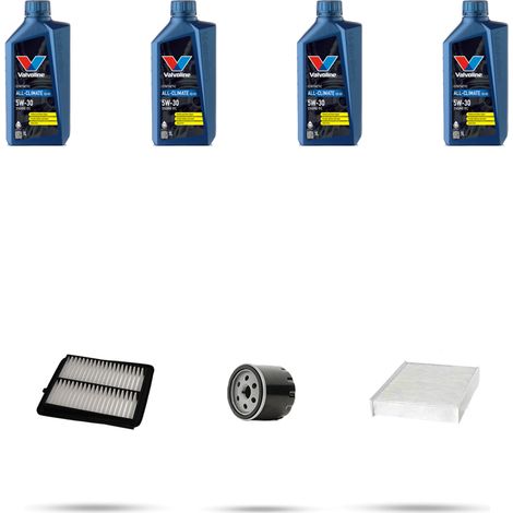 Kit tagliando 3 FILTRI e 4L OLIO compatibile con Suzuki Jimny II 1.5 75KW DAL 2018 (1/5)