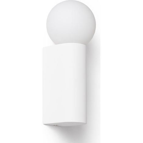 Aplique de Pared Yeso Bloky Blanco (1/5)