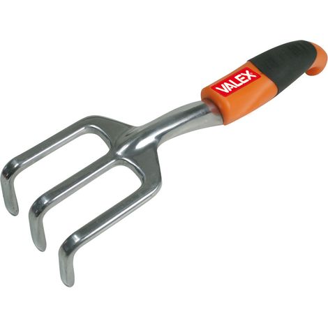 Valex Rastrello Alluminio 300 mm con Impugnatura Antiscivolo Arancio
