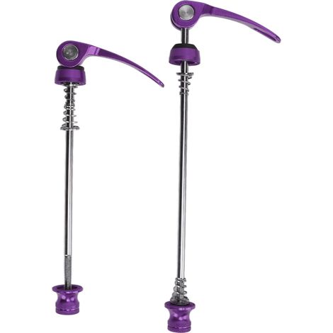 Attache rapide de vélo en levier haute résistance, installation facile, anti-corrosion, robuste et durable. (1/5)