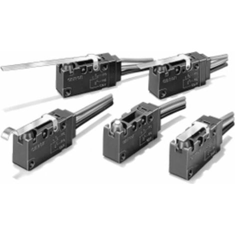 Omron D2VW-5L1B-1M Microinterruttore 250 V/DC 5 A 1 x On / (On) 1 pz. Sacchetto
