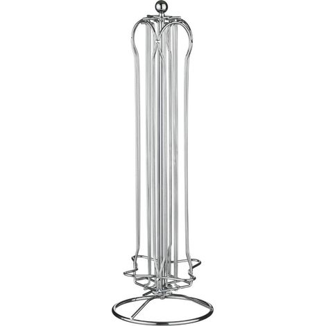 Portacapsule rotante x36 cromo - 5five