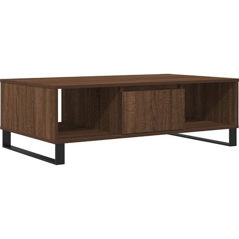 Maison Exclusive - Tavolino Salotto Rovere Marrone 104x60x35 cm Legno Multistrato
