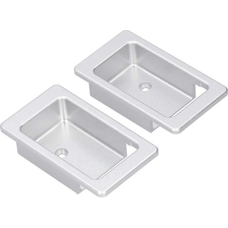 2 Stück Türgriffschalen aus Aluminiumlegierung für die Innenseite, passend für Land Rover Defender 2004–2018 (1/5)