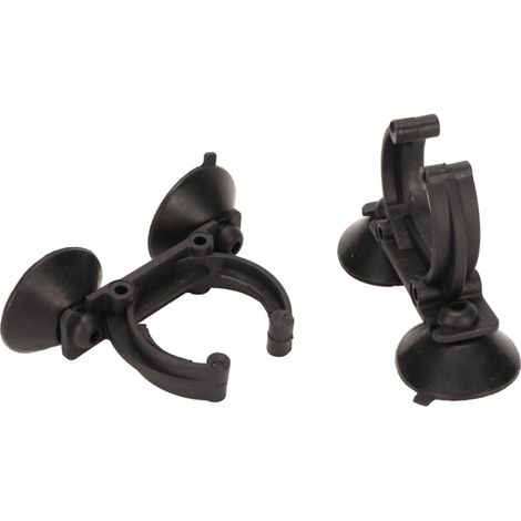 Pinces à ventouse pour chauffage d'aquarium : ventouses à forte aspiration pour une fixation précise des tiges chauffantes. Supports de fixation pour aquariums. (1/5)
