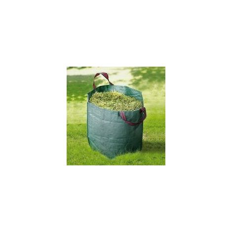 Sac Jardinage 120L avec Poignées - Sac Jardinage Dechets Imperméable - Sacs à déchets de Jardin Pliables, Résistants pour Déchets Végétaux (1/5)