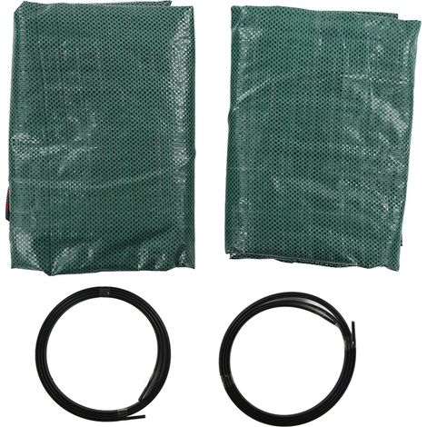 Lot de 2 sacs à déchets de jardin résistants avec poignées, 120 L, pour la collecte des feuilles, verts et résistants à la chaleur. (1/5)