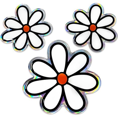 3D Sticker Tris di Fiori (1/5)