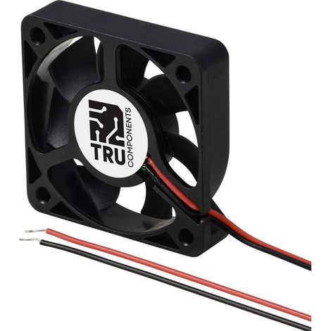 TRU COMPONENTS TC-MX5010-12V0.05A Ventola assiale 12 V/DC 16.8 m³/h (L x L x A) 50 x 50 x 10 mm