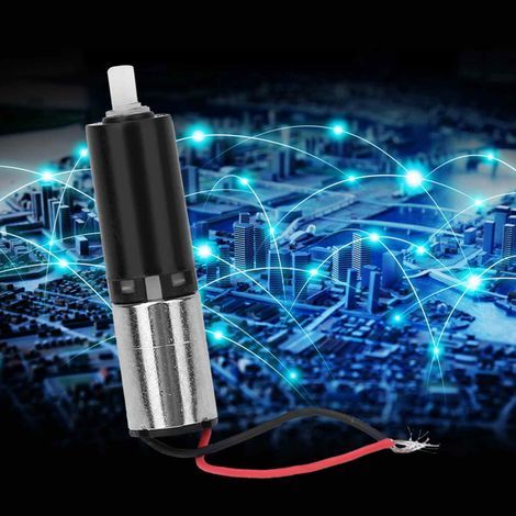 Micro moteurs électriques à tasse creuse, 46 tr/min, 6mm, réduction de vitesse, pour serrures intelligentes à empreintes digitales, 4 étages, 2 pièces (1/5)