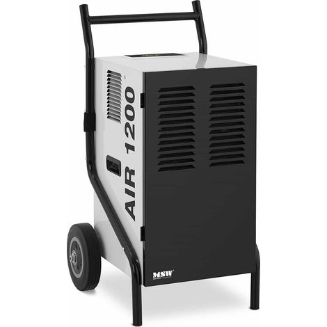 Déshumidificateur professionnel de chantier électrique d air maison cave industriel efficace construction (50l/24h, Surface 80 m2, Air brassé 630 m3/h, Réservoir 5,5 l, LED) (1/5)