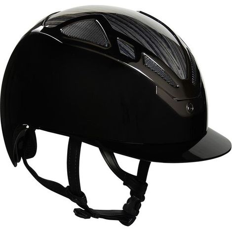 Casco equitazione Suomy apex wood black glossy: 57 cm, Nero