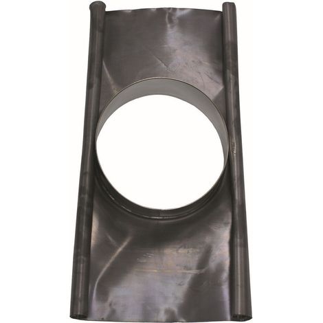 Toiture inclinée pour extension de façade, acier inoxydable, 200/300, 25-35 degrés