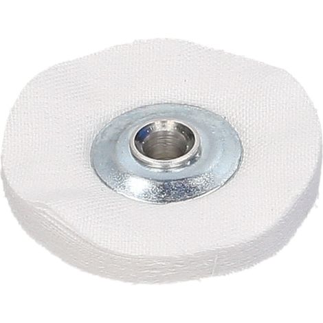 Brosse de polissage en coton, diamètre 50 mm, épaisseur 5,5 mm - BIOSPACE (1/5)