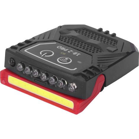 Wiederaufladbare, wasserdichte und helle LED-Stirnlampe mit Bewegungsmelder, ideal zum Campen, Radfahren, Laufen und Angeln. (1/4)