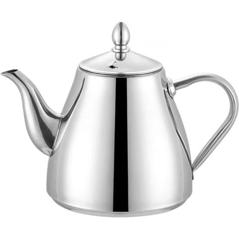 Teiera in acciaio inox, 1,5 litri, sostenibile (1/5)