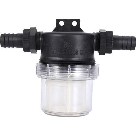 Bewässerungsfilter, 50 Mesh, transparenter Kunststoff, Schutz für Gartenpumpen und Schlauchablagerungen (1/5)