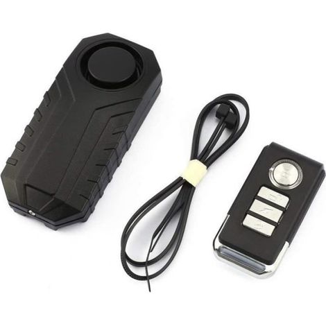Alarme Antivol Sans Fil - 113 dB - 6 Sons - Étanche - Pour Moto Vélo Voiture - 1 Pièce (1/4)