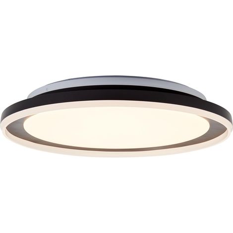 BRILLIANT lampe, applique et plafonnier LED Pederson 45cm noir, 1x LED intégrée, 22W LED intégrée, (2300lm, 3000K), économie d'énergie et longue durée de vie grâce à l'utilisation de LED (1/5)