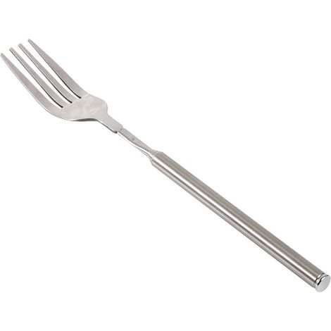 Fourchette BBQ Extensible Longue pour Grillade et Dessert en Acier Inoxydable (1/5)
