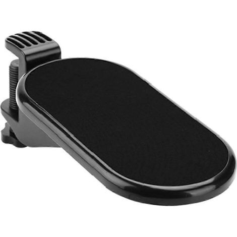 Computerarmlehne fürs Büro, verstellbare Armstütze für den Schreibtisch, ergonomische Armverlängerung – 31,9 x 12 cm – Schwarz (1/4)