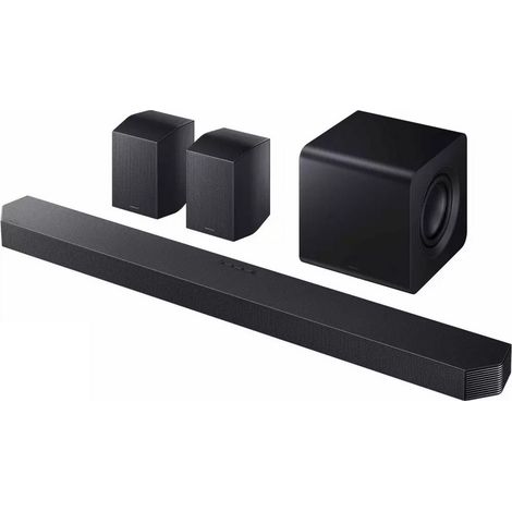 Barre de son - SAMSUNG - HW-Q930H - 9.1.4 canaux - Caisson de basses sans fil - Enceintes arriere incluses (1/5)