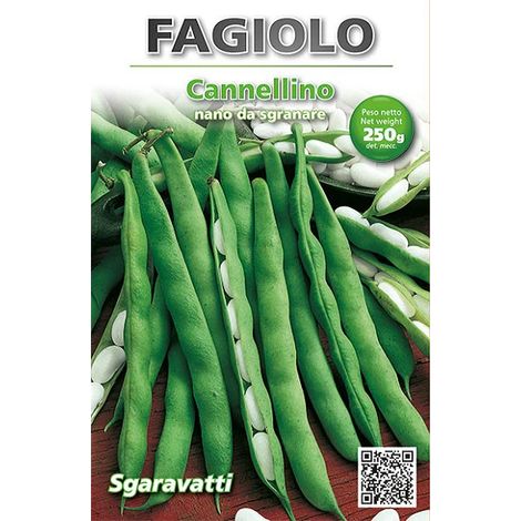 Semi per Fagioli Fagiolo Nano Cannellino Sgaravatti 250 gr