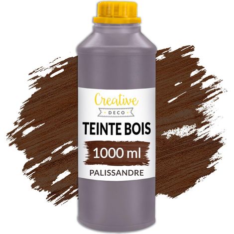 Teinte et Protection Bois à Séchage Rapide Palissandre 1L (1/5)