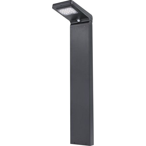 Paletto da giardino led mod. Yuma colore nero