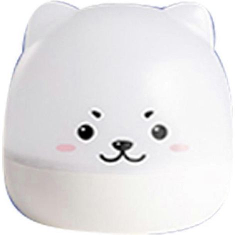Veilleuse LED Ours Mignon avec Projecteur Musical Ciel Étoilé, Rechargeable par USB, Lumière Rotative pour Lit d'Enfant/Chambre - JBMEDIA (1/4)
