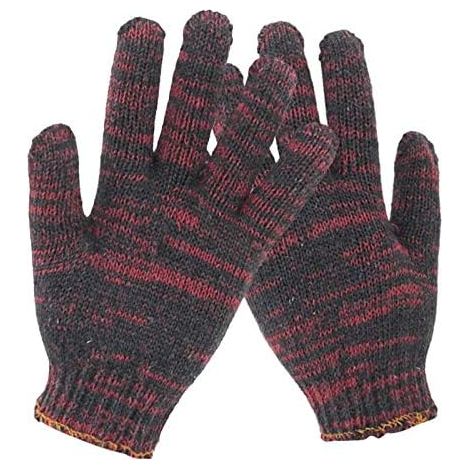 12 Handschuhe Widerstandsfähig Arbeitsversicherungshandschuhe Verschleißfeste et langlebige antidérapantes (1/4)