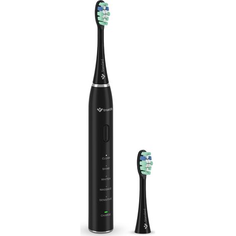 Spazzolino elettrico sonico TRUELIFE SonicBrush Clean30 nero, 1 pezzo. (1/5)