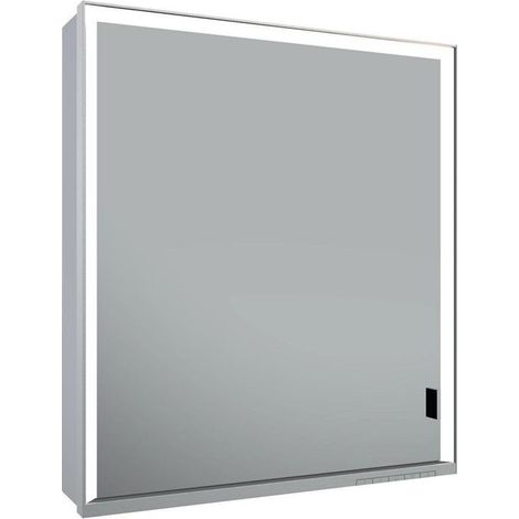 KEUCO Royal Lumos Spiegelschrank Wandvorbau 1-türig, lange Tür, (1/4)