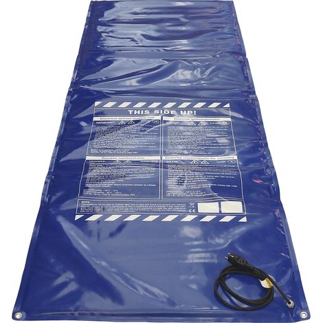 FRANKEL kaiserkraft, Tapis de chauffe, 1050 W, IP67, L x l (1/2)