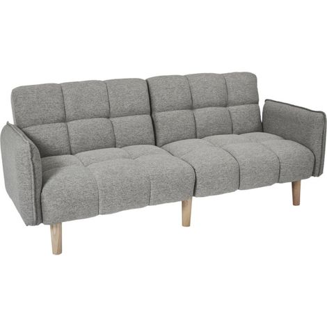 Canapé Convertible "Dream" 195cm Gris (1/5)