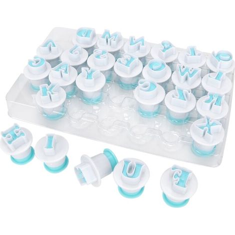26 pezzi di tagliapasta fai-da-te a forma di lettera S per creare decorazioni per torte e cupcake, con la scritta "You Are" (lettera maiuscola). (1/5)