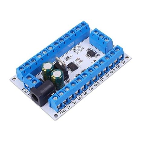 Récepteur de Température DC 12V 24V 8Bit RS485 Enregistreur de Contrôleur de Signal Collecteur de Données RTU pour Capteur DS18B20 (1/5)