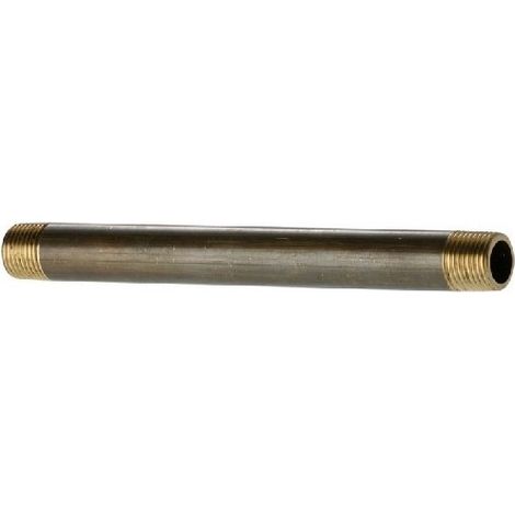 Barilotto ottone giallo Lunghezza: 100 mm - Pollici: 1/2"