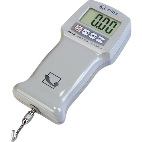 Sauter Dinamómetro digital FK 50 negro preciso 50N