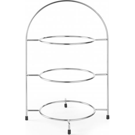 Présentoir pour 3 assiettes, diamètre 27 cm, acier - Hendi 425473 (1/3)