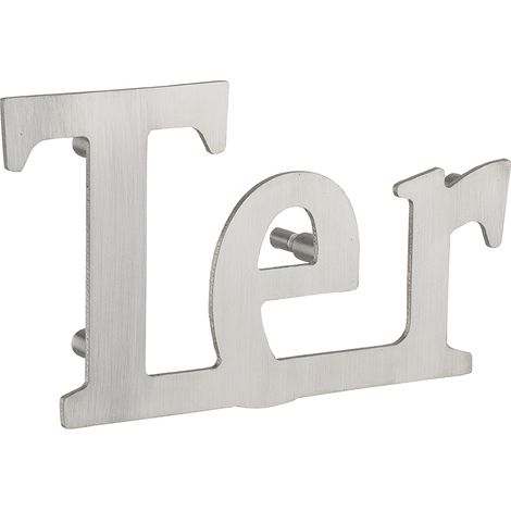 THIRARD - Lettre Ter à visser, inox, H.80mm - THIRARD (1/2)